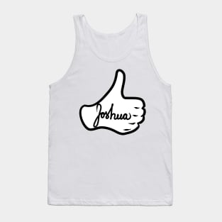 Men name Joshua Tank Top